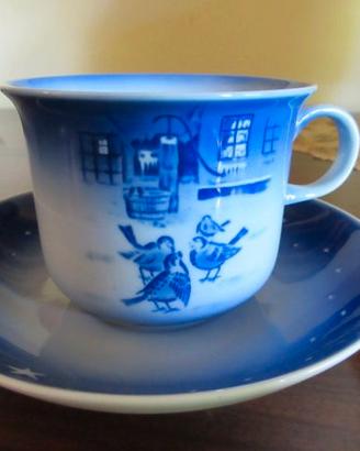 Tazza NATALE 1983 OLD COPENHAGEN  BLEU- DESIREE