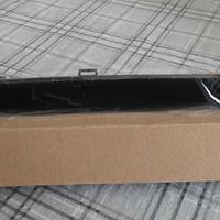 Stop superiore Punto Evo Nero e Luci targa banco