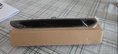 Stop superiore Punto Evo Nero e Luci targa banco