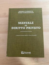📚 Manuale di diritto privato Torrente-Schlesinger