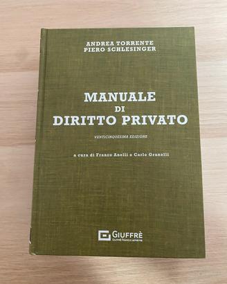 📚 Manuale di diritto privato Torrente-Schlesinger