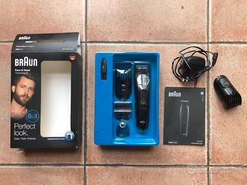 tagliacapelli regolabarba BRAUN 320 6 in 1