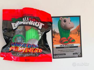 CartaPortachiavi Serie 2 Brainrot Cacto Hipopotamo