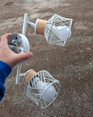 Plafoniera/Applique 2 Luci Leroy Merlin – Collezio