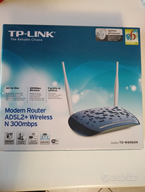Modem router ADSL 300mbps tp-link