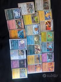 Carte pokemon holo e reverse