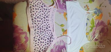 Coppia di top original marines per bambina taglia