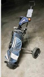 Mazze da golf ragazzo/a con carrello