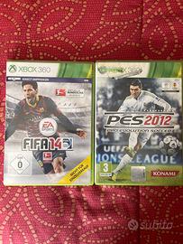 Fifa 14 e Pes 2012 Xbox 360