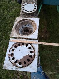 piletta scarico in ghisa