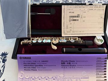 Ottavino Yamaha YPC-62 in Ebano – Pari al Nuovo!