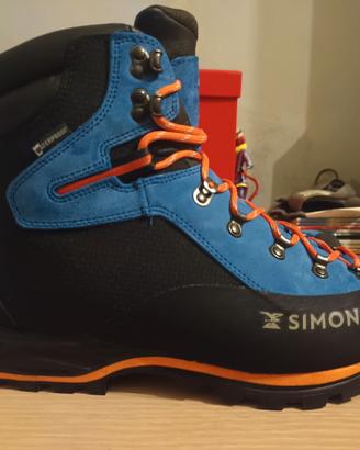 Scarponi alpinismo B2 Simond Tag 45 pari al nuovo