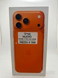 iPhone 17 Pro Max 256GB arancione nuovo promo