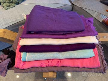 Sciarpe in lana e cashmere