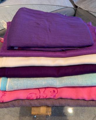 Sciarpe in lana e cashmere