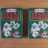 Due mazzi di carte Poker hod'em Modiano