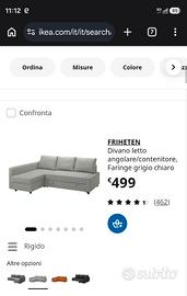 Divano letto 3 posti