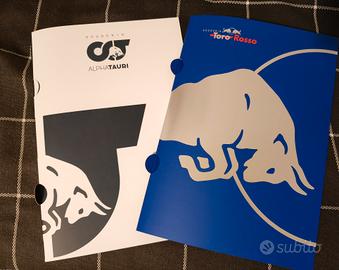 Raccoglitori A4  Alphatauri e Toro Rosso f1
