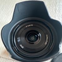Obiettivo sony 16mm  2.8