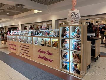 Stand con arredi e macchinari - personalizzazioni