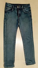 Jeans blu metallico Chris jeans taglia M
