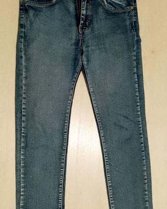Jeans blu metallico Chris jeans taglia M