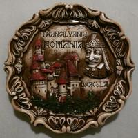 Piatto da Parete Conte Dracula Quadro Arte Horror