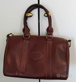 Borsa originale Henry & Martin's in cuoio Marrone