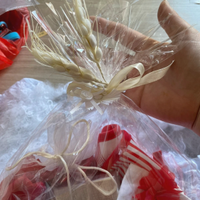 Confezione porta fortuna per nascita marca Manai