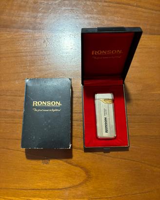 Accendino Ronson Varamatic con Scatola vintage