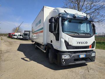 IVECO 120E250 EURO 6 FURGONE 7,6 MT+PEDANA 1500 KG