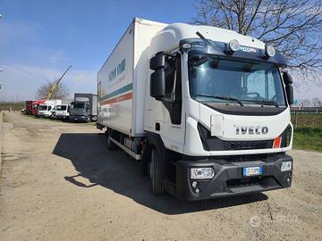 IVECO 120E250 EURO 6 FURGONE 7,6 MT+PEDANA 1500 KG