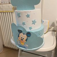 Torta decorativa compleanno Topolino