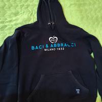 Felpa con cappuccio Baci e Abbracci