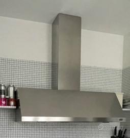 Cappa cucina in acciaio inox