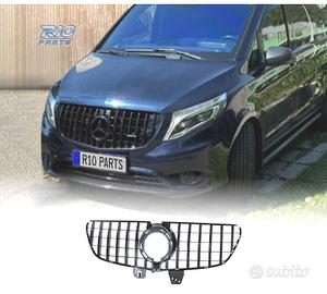GRIGLIA MERCEDES V W447 19- LOOK AMG NERO LUCIDO