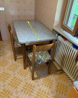 Cucina piu divano