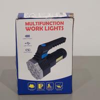 Torcia Led mini ricaricabile luce emergenza nuova