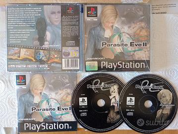 PlayStation. Parasite Eve 2, manuale ita e due cd