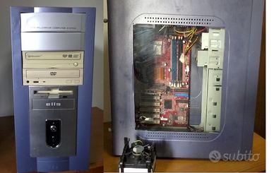 Case PC Desktop con relativa scheda madre