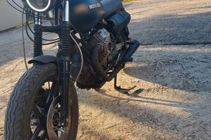 moto guzzi scrambler cafe racer v35c epoca trattab