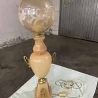 Lampa vintage alabaster