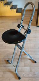 Sgabello pieghevole da stiro