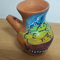 Anfora in terracotta con fischietto 