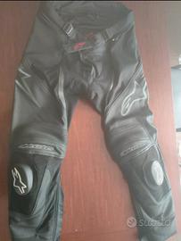 pantaloni Alpinestars pelle tg54