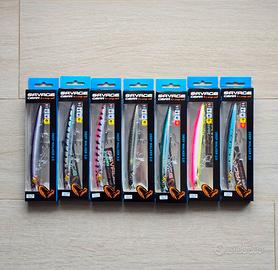 Lotto Savage Gear 7 esche artificiali spinning 