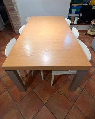 Tavolo da pranzo allungabile