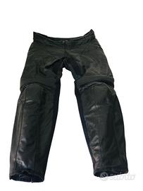 PANTALONE DUCATI UOMO TG 52 PELLE COD 31 NERO NUOV