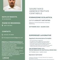 Segretario Amministrativo - Contabile