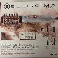 Spazzola capelli NUOVA Bellissim Imetec 5 in 1